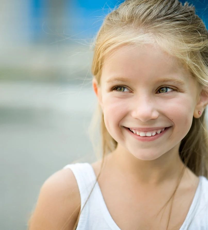child smiling