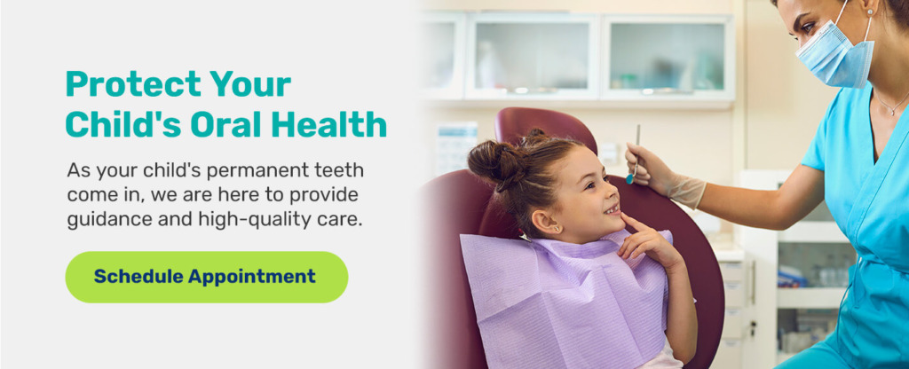 Protect child's oral health
