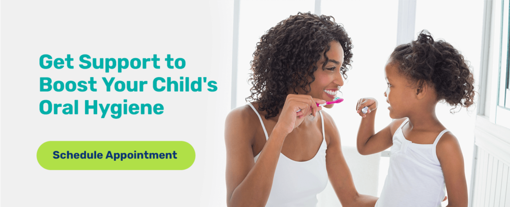 Get support to boost your child's oral hygiene